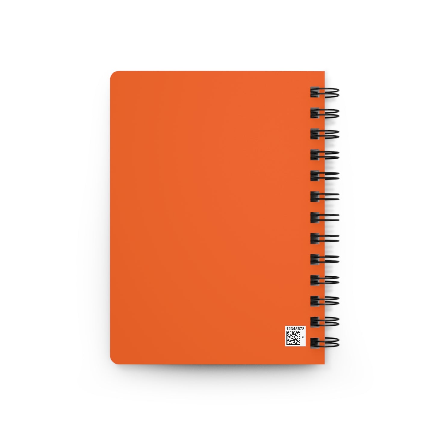 313 Orange Spiral Bound Journal