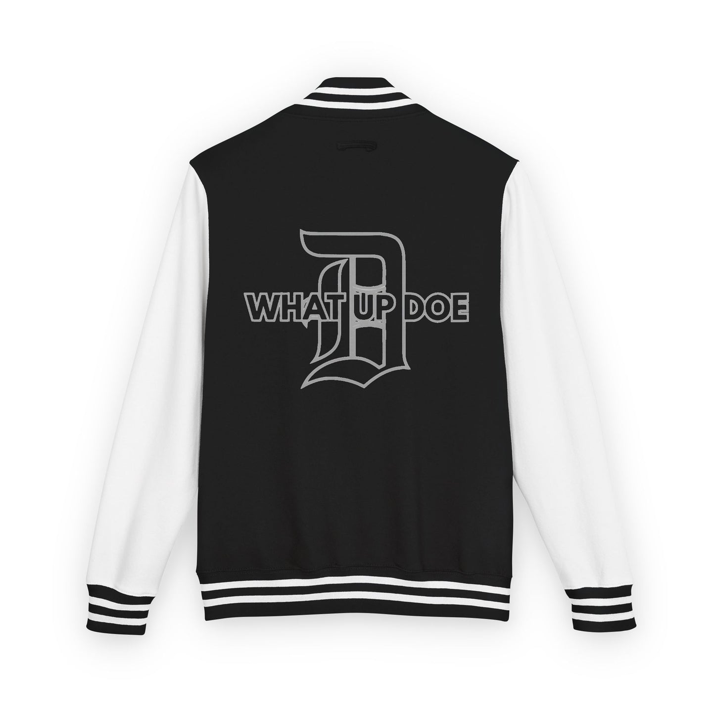 What Up Doe Unisex Heavyweight Letterman Jacket