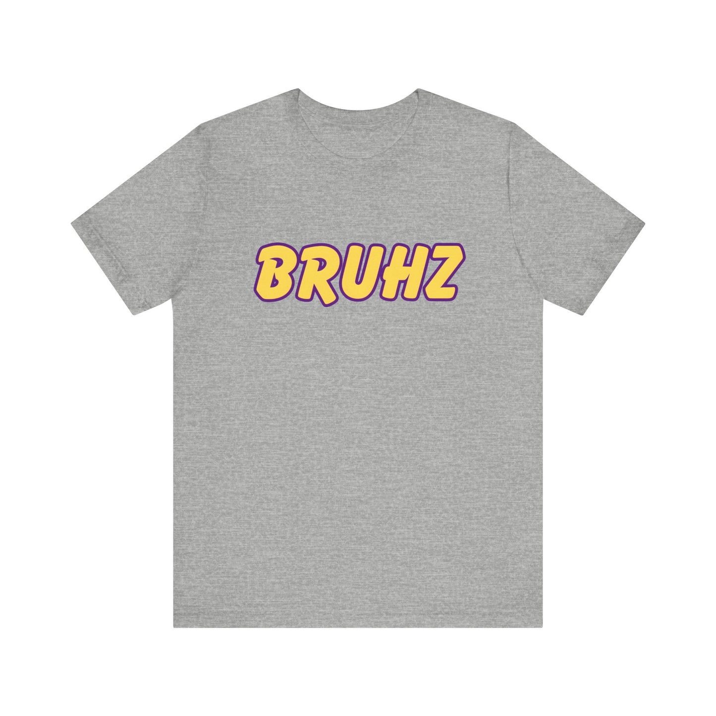 Yellow Bruhz Unisex Jersey Short Sleeve Tee
