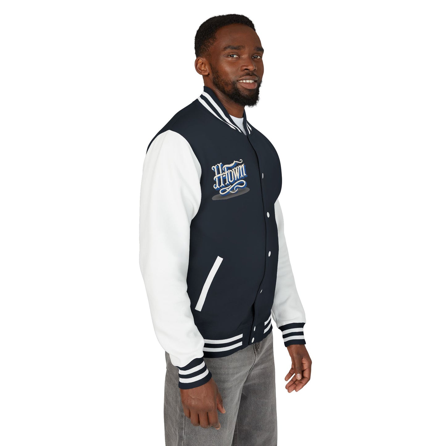 Houston Awwready Letterman Jacket