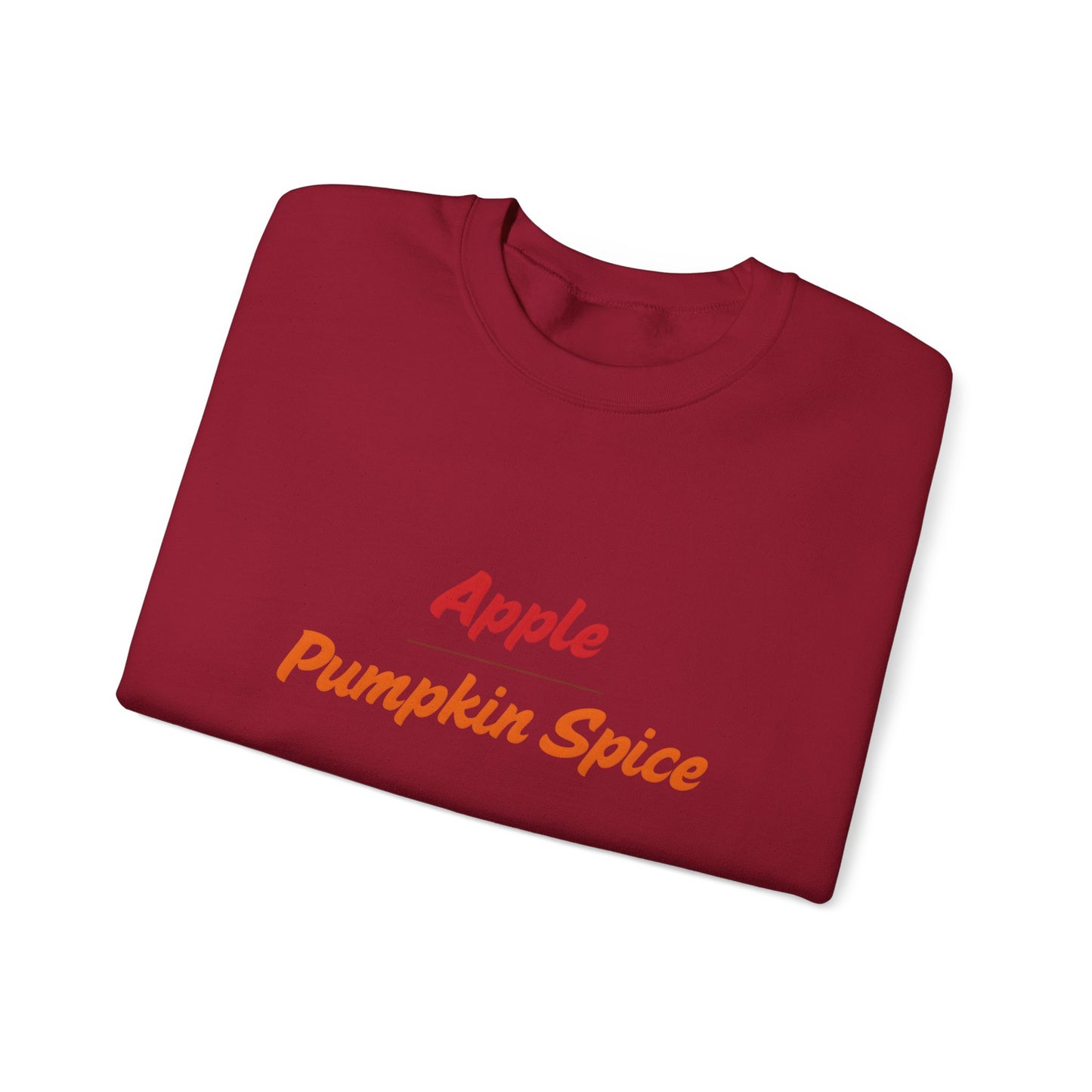 Apple over Pumpkin Spice Unisex Heavy Blend™ Crewneck Sweatshirt