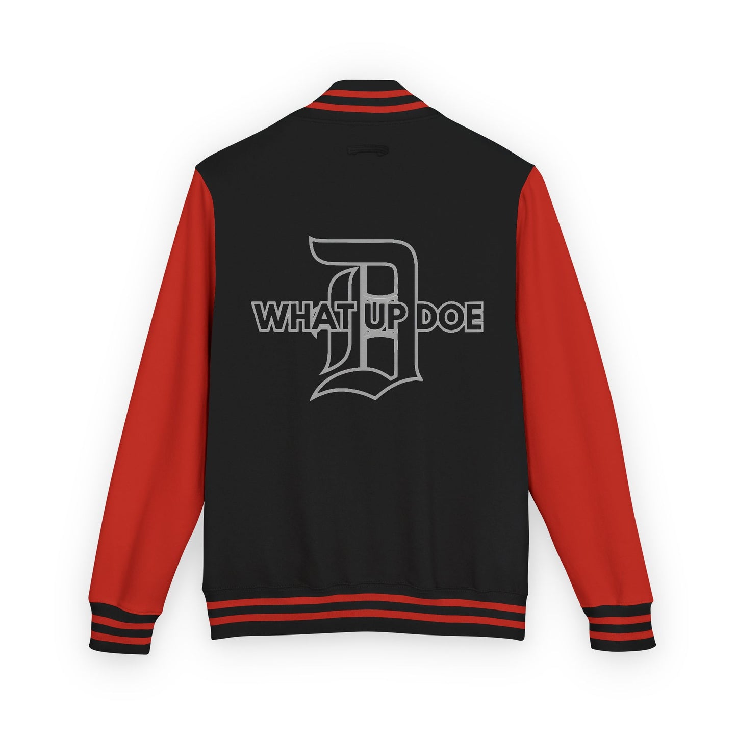 What Up Doe Unisex Heavyweight Letterman Jacket