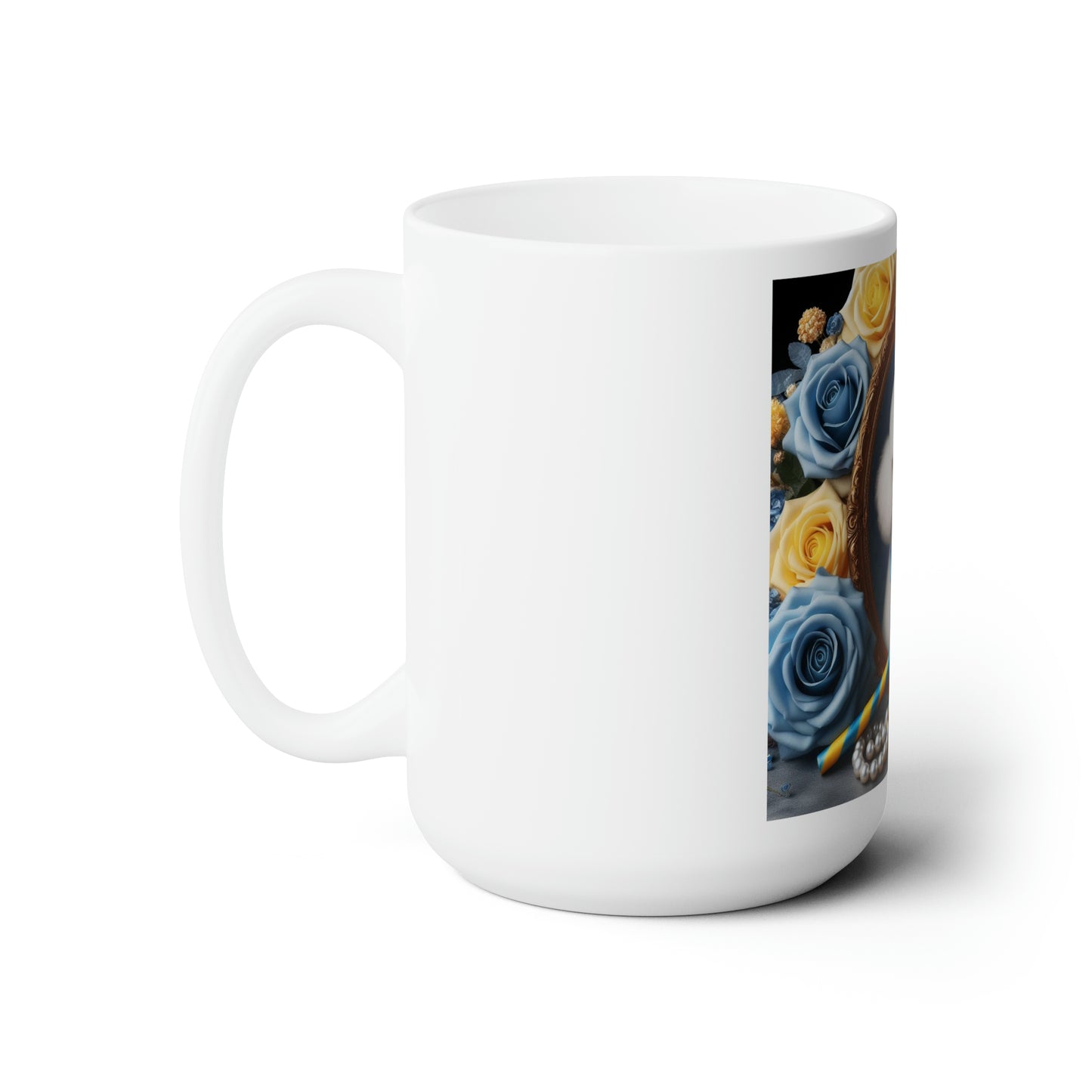 Poodle Ceramic Mug 15oz