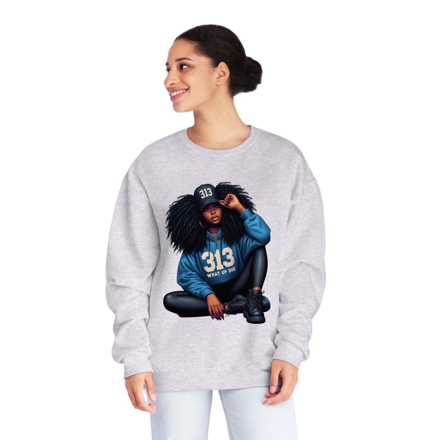 313 Girl Unisex NuBlend® Crewneck Sweatshirt