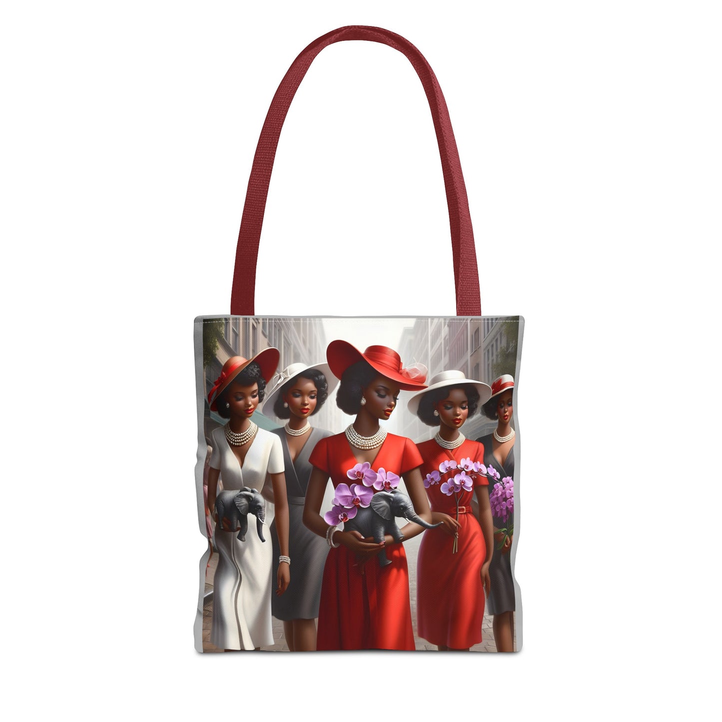 Five Divas Tote Bag (AOP)