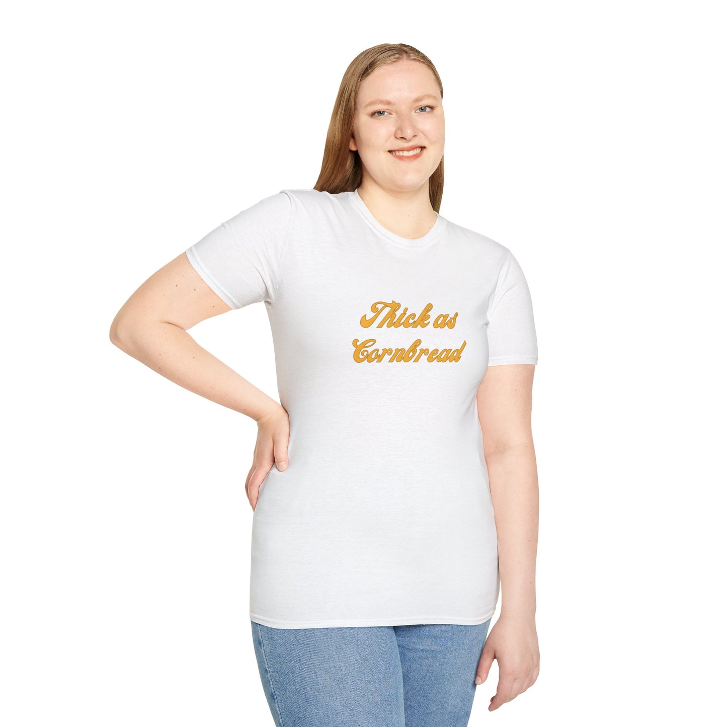 Thick as Cornbread Unisex Softstyle T-Shirt