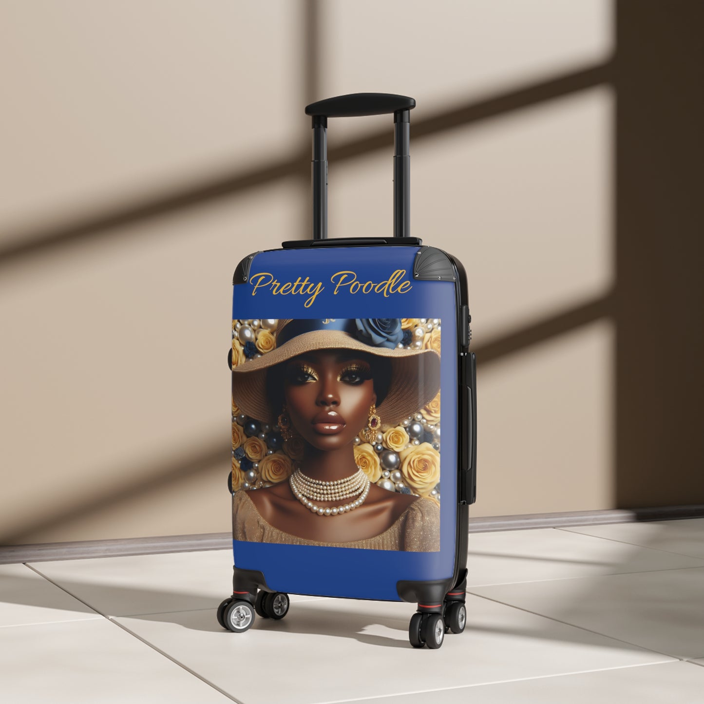 Pretty Poodle Suitcase
