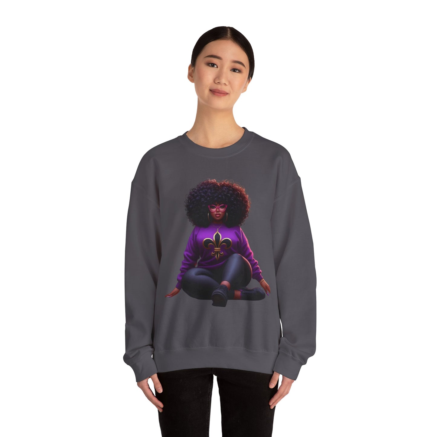 LA Girl Unisex Heavy Blend™ Crewneck Sweatshirt