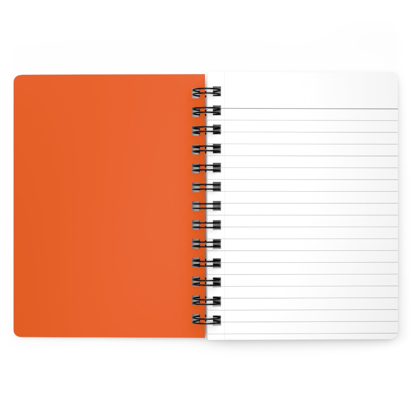 313 Orange Spiral Bound Journal