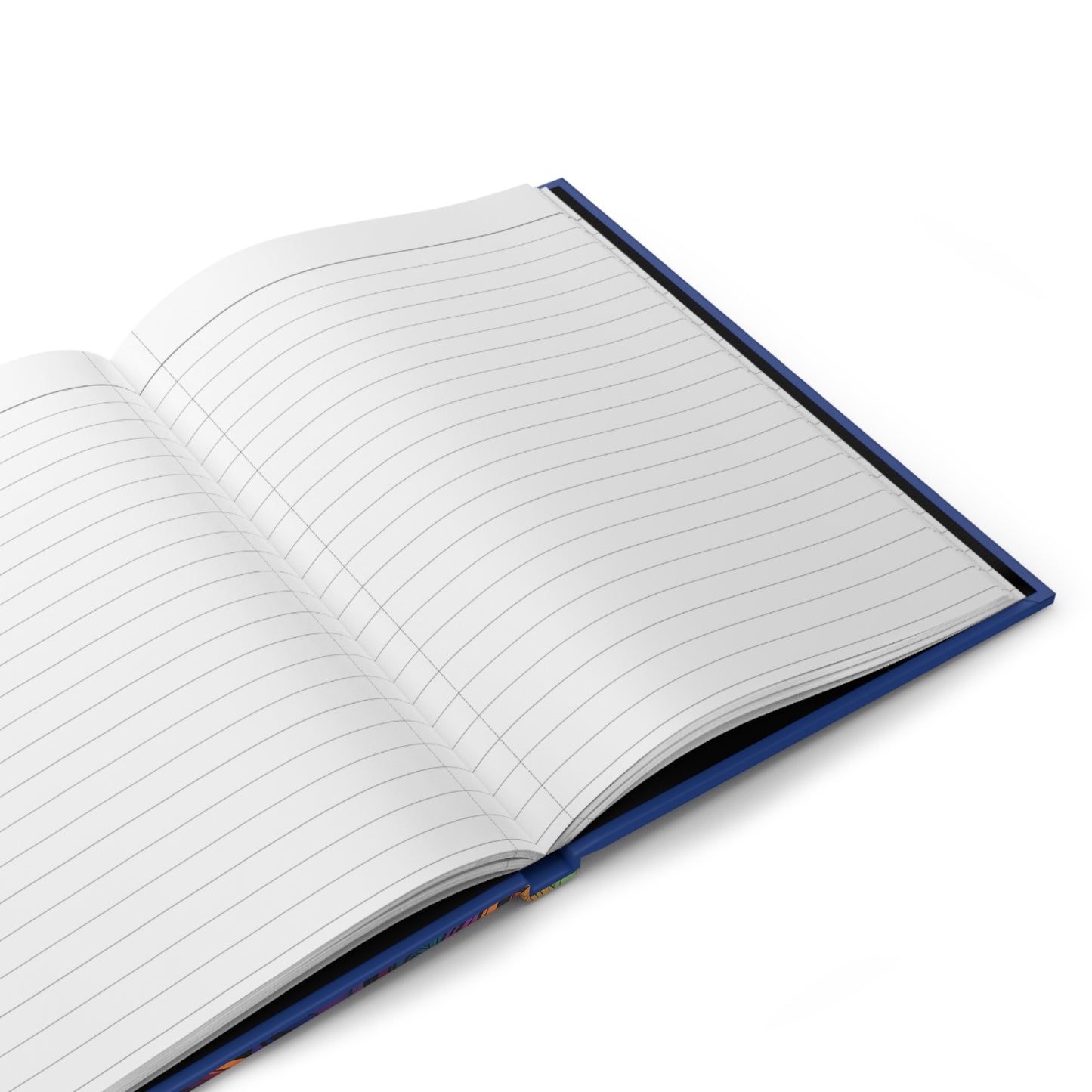 Vibrant and Colorful BGM Hardcover Journal Matte