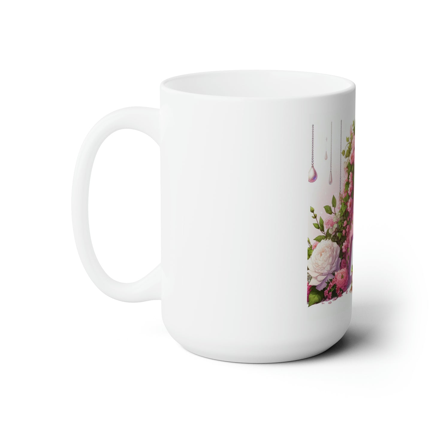 Pink Cartoon A Ceramic Mug 15oz