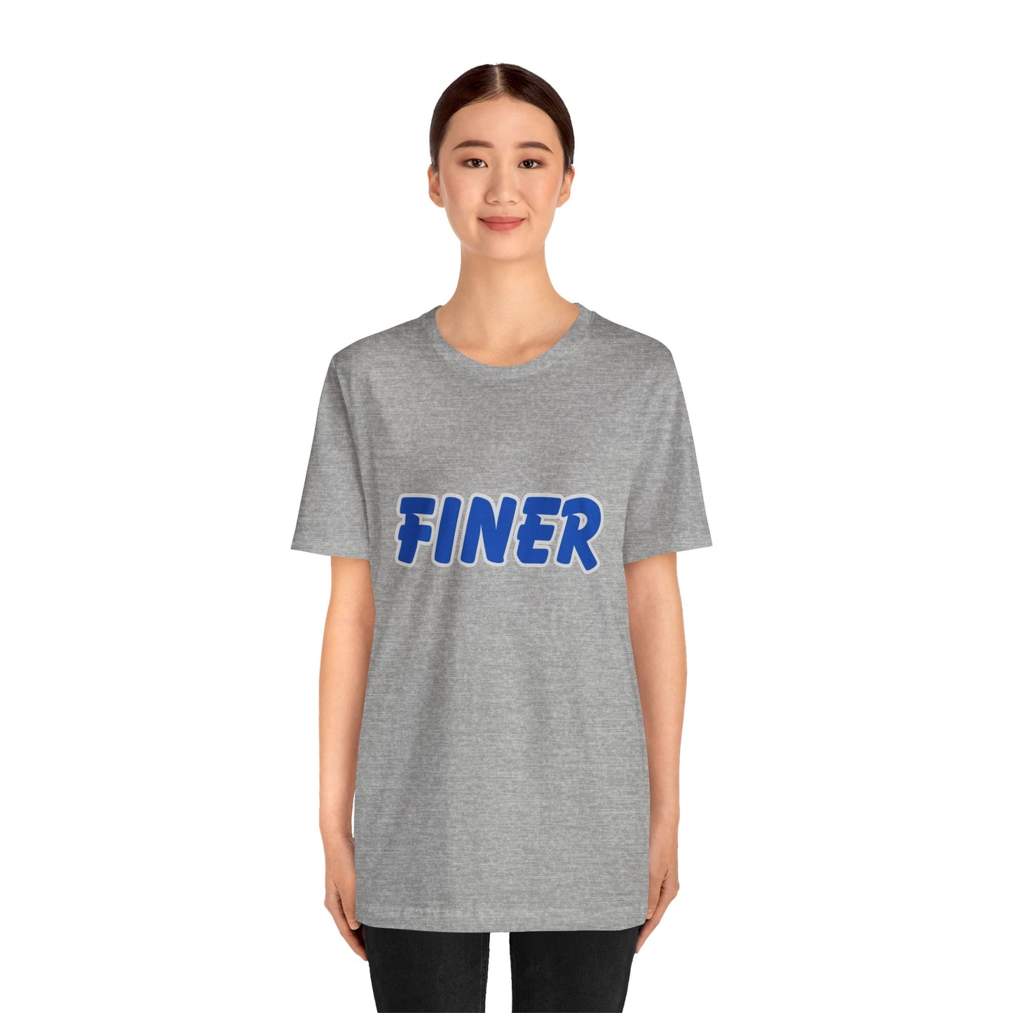 Finer Unisex Jersey Short Sleeve Tee