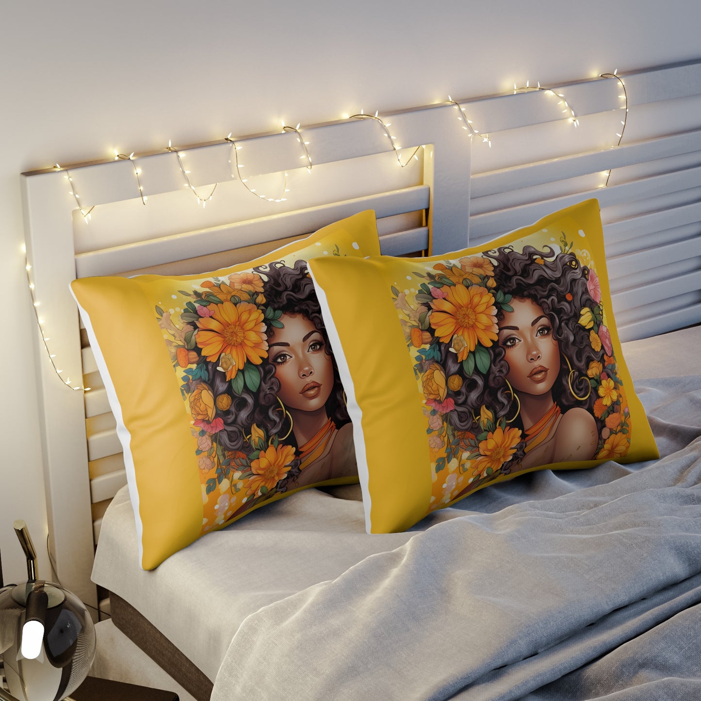 BGM Yellow Pillow Sham