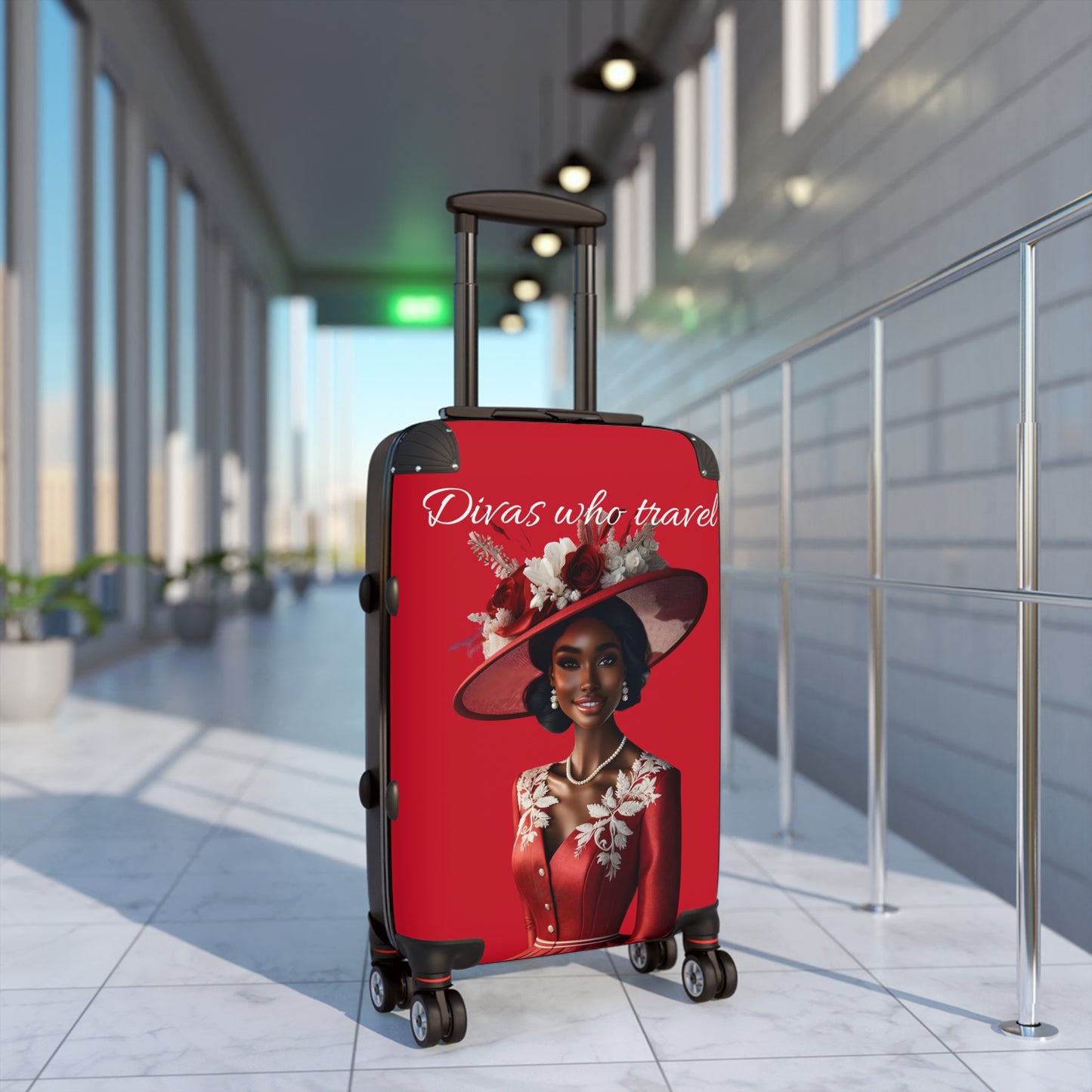 Divas who travel Suitcase
