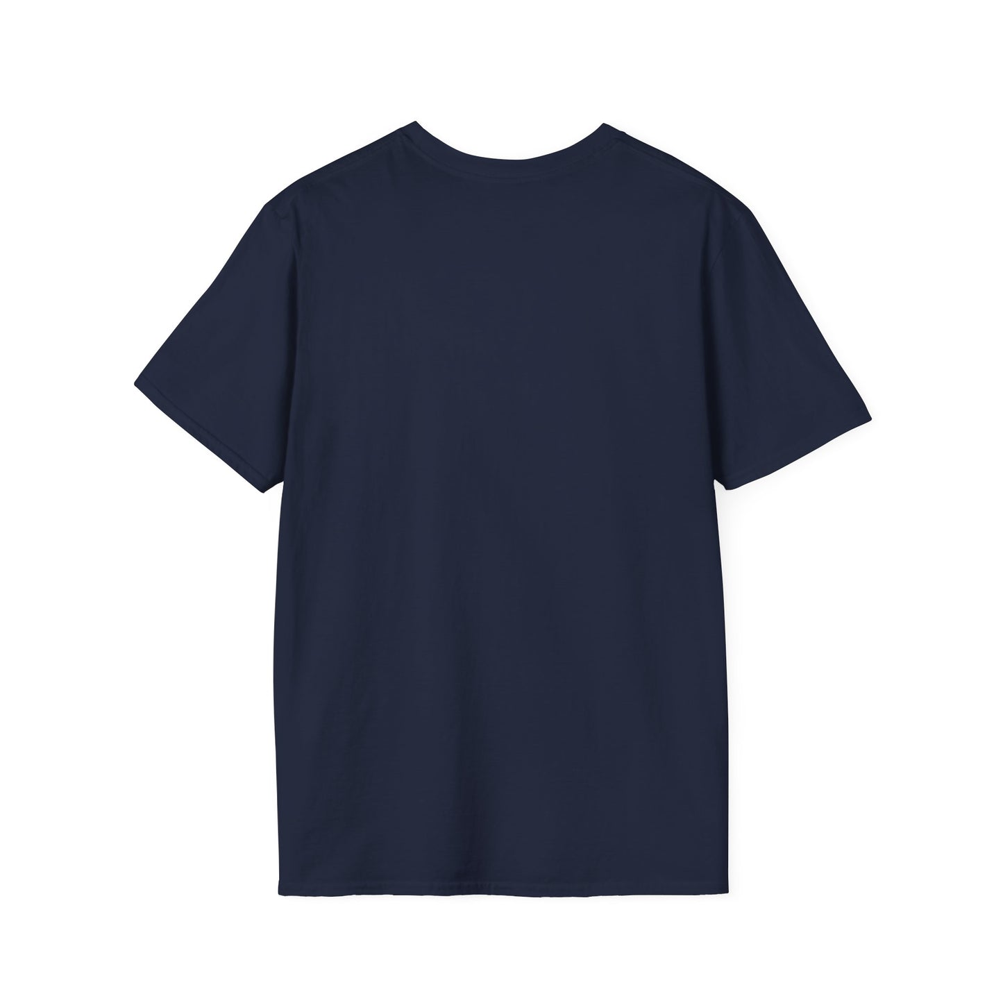 Orange and Navy What Up Doe Unisex Softstyle T-Shirt