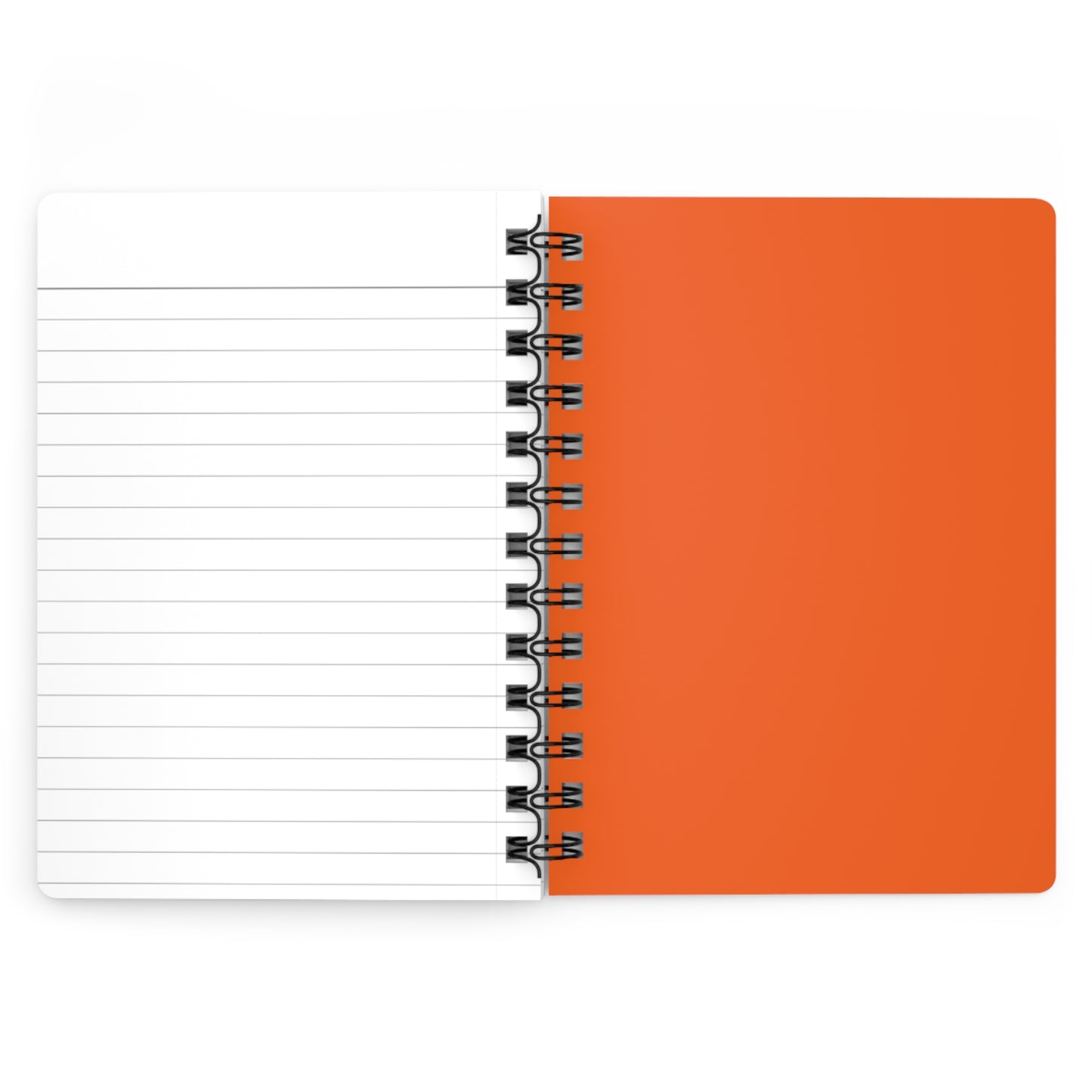 313 Orange Spiral Bound Journal