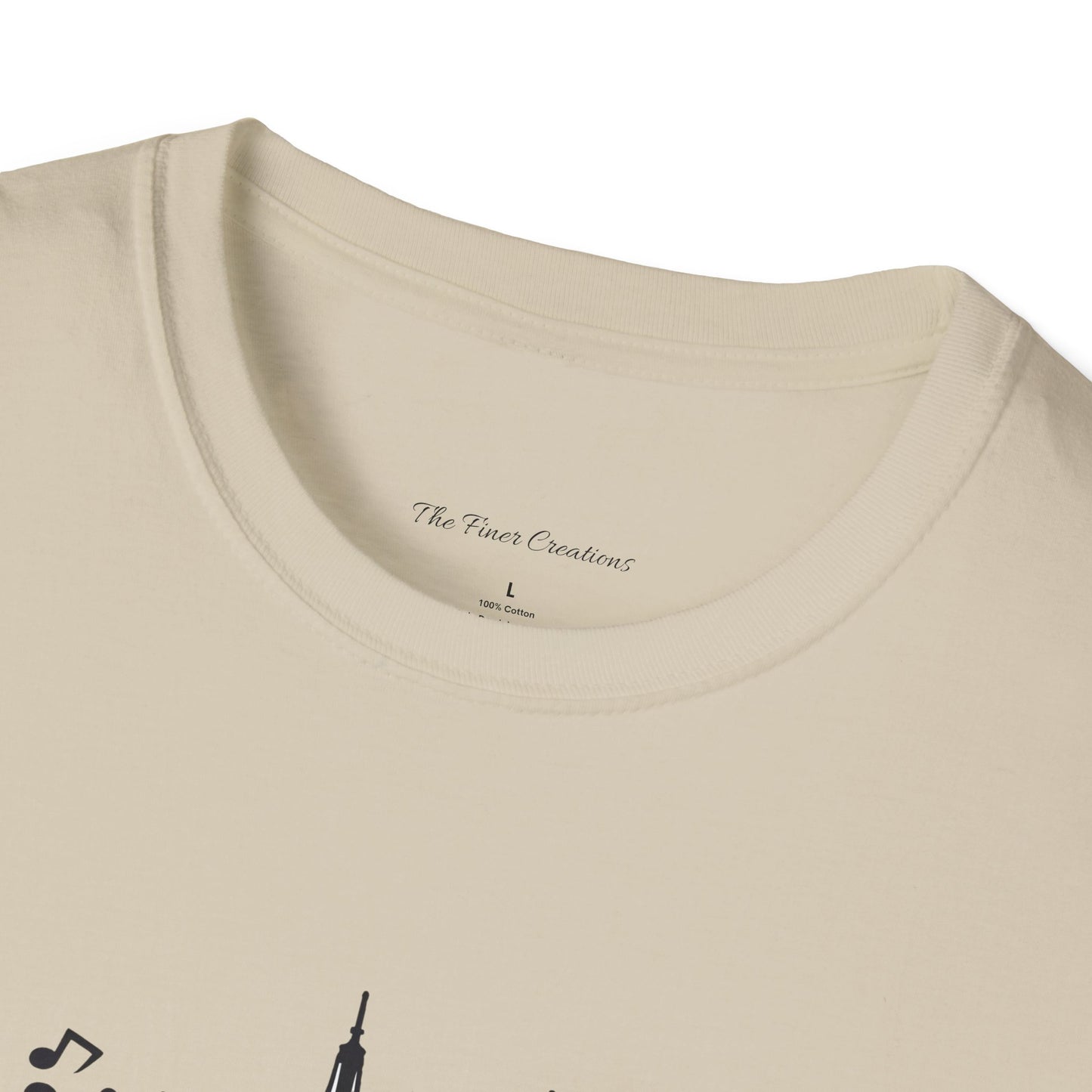 Hip Hop Boom Box Unisex Softstyle T-Shirt