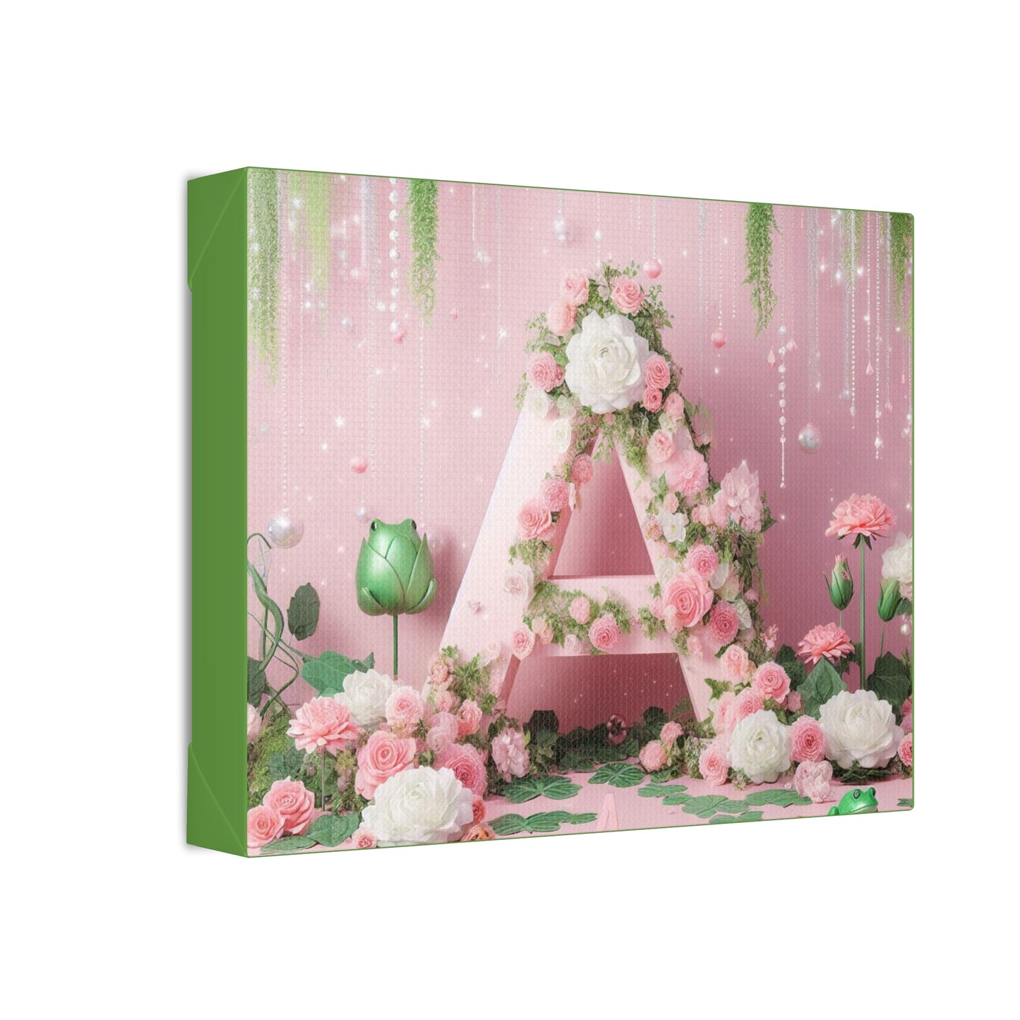 Pink A Polyester Canvas