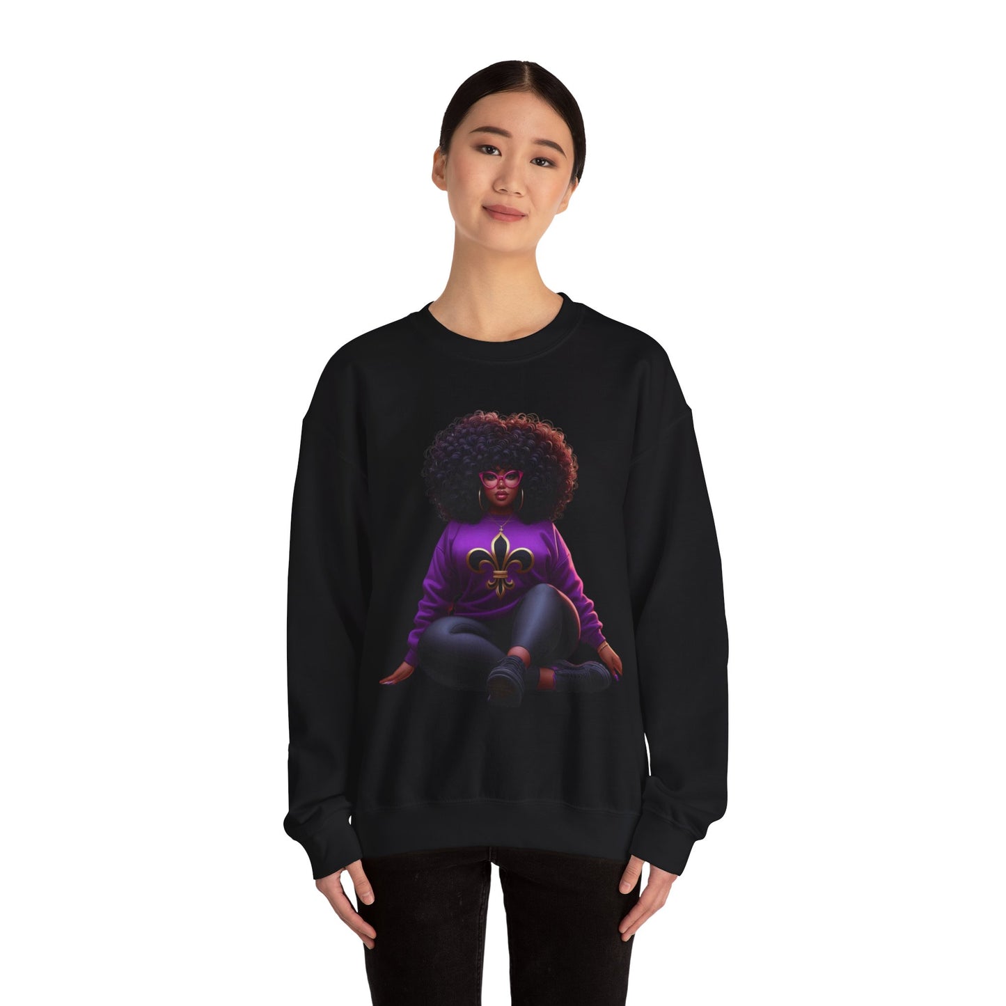 LA Girl Unisex Heavy Blend™ Crewneck Sweatshirt