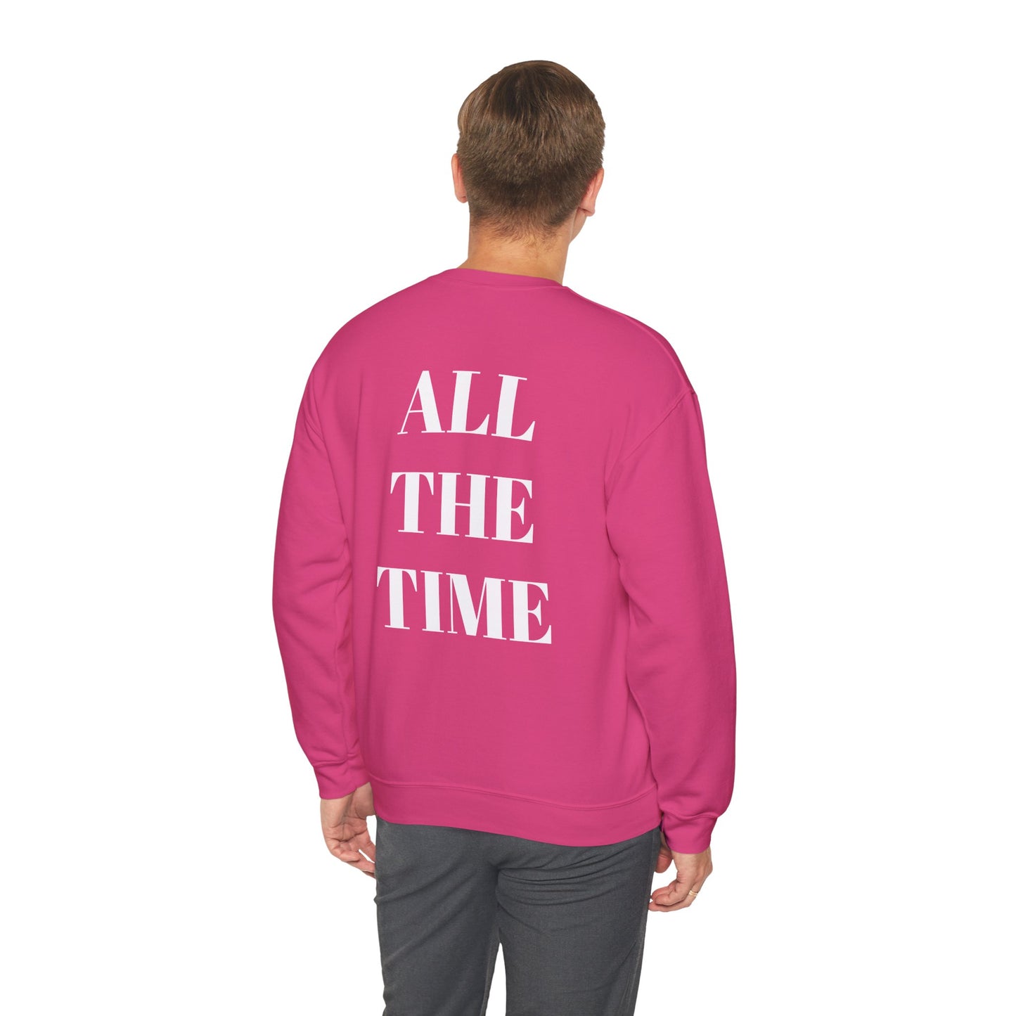 God is Good, All the Time Faith-Inspired Crewneck Sweatshirt