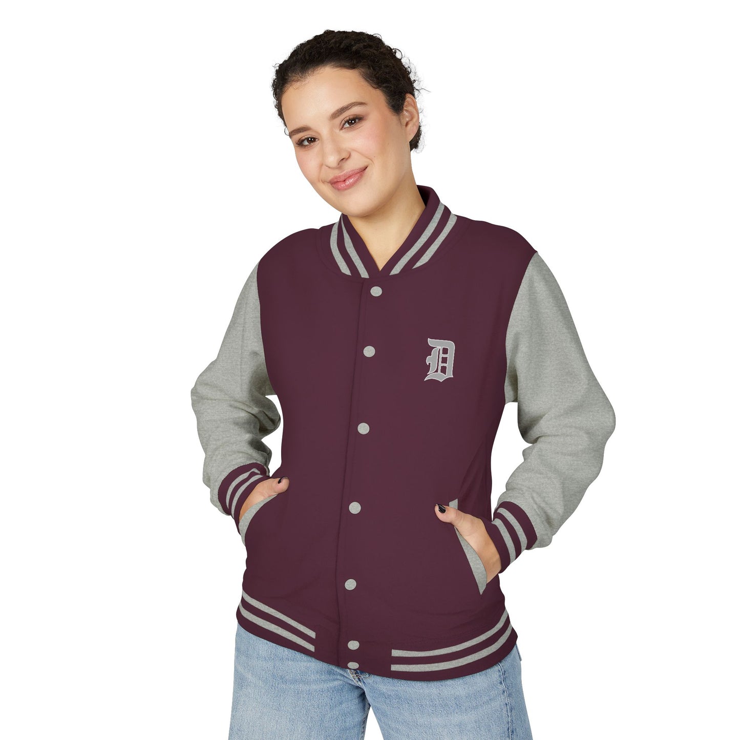 What Up Doe Unisex Heavyweight Letterman Jacket