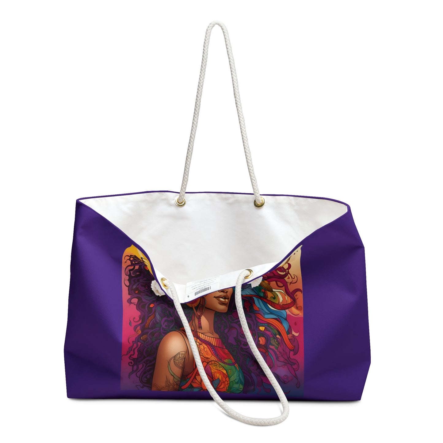 BGM Purple Weekender Bag