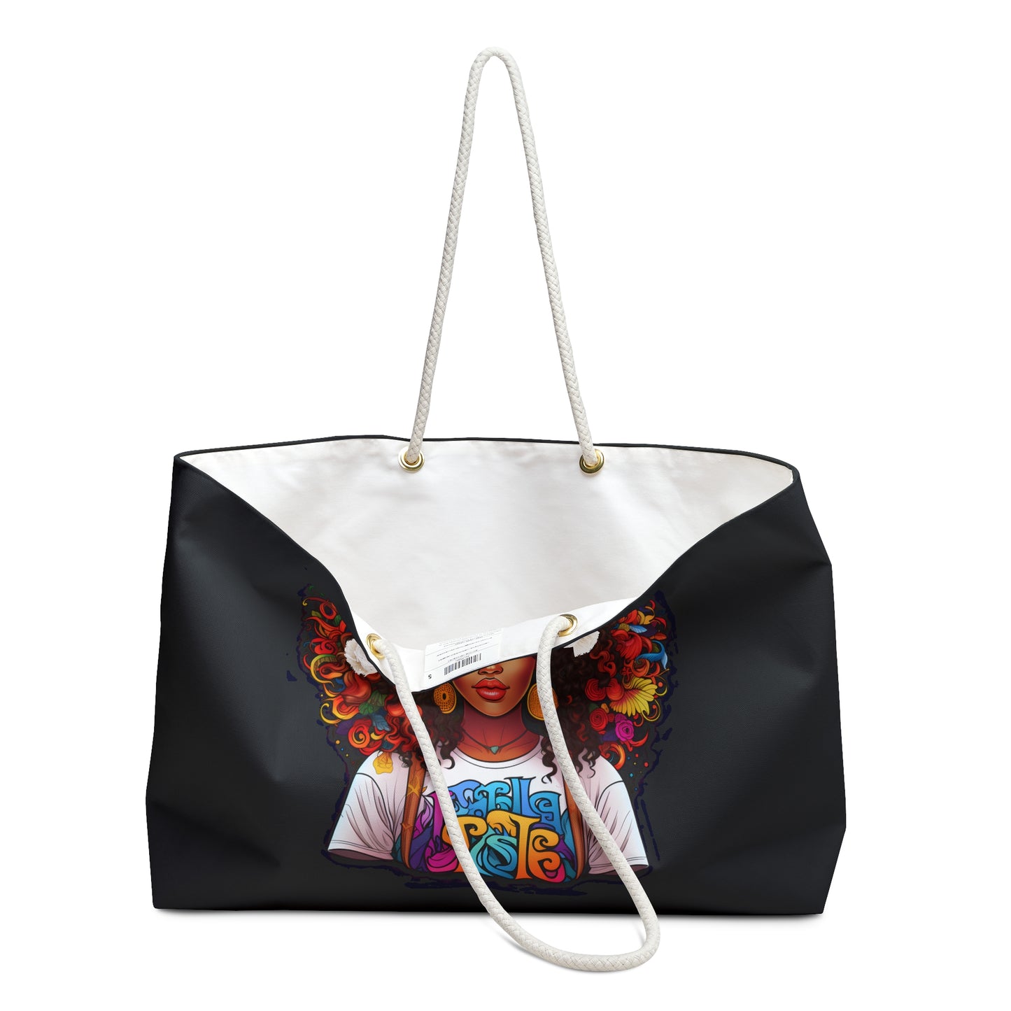 BGM Black Weekender Bag