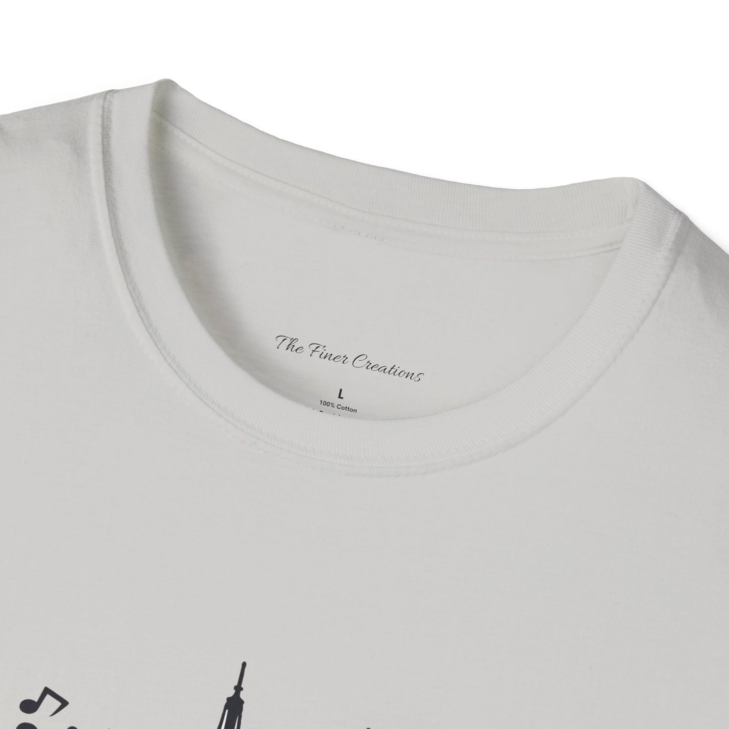 Hip Hop Boom Box Unisex Softstyle T-Shirt