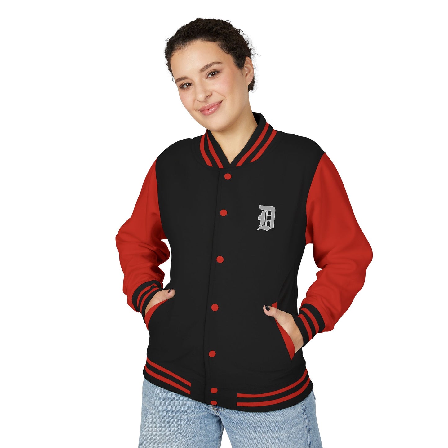 What Up Doe Unisex Heavyweight Letterman Jacket