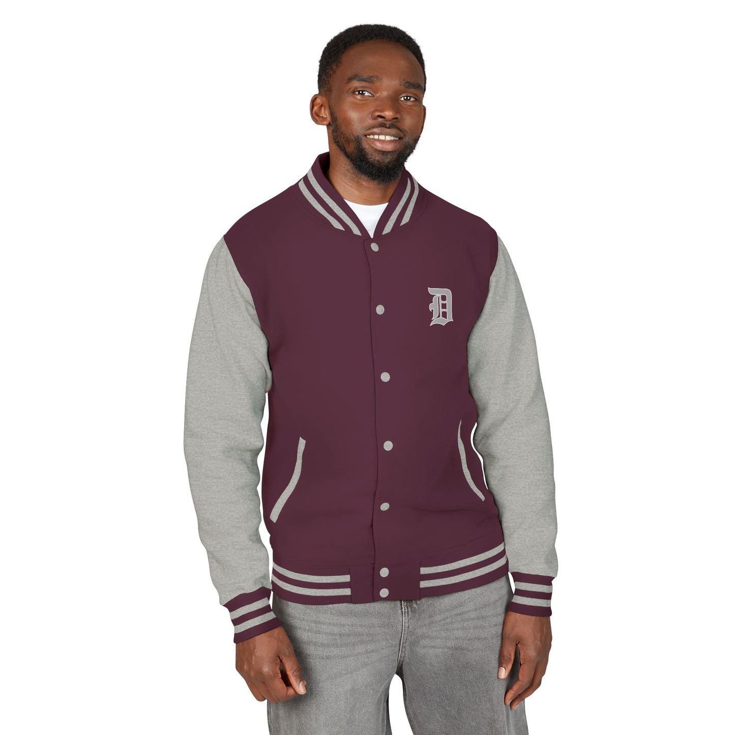 What Up Doe Unisex Heavyweight Letterman Jacket