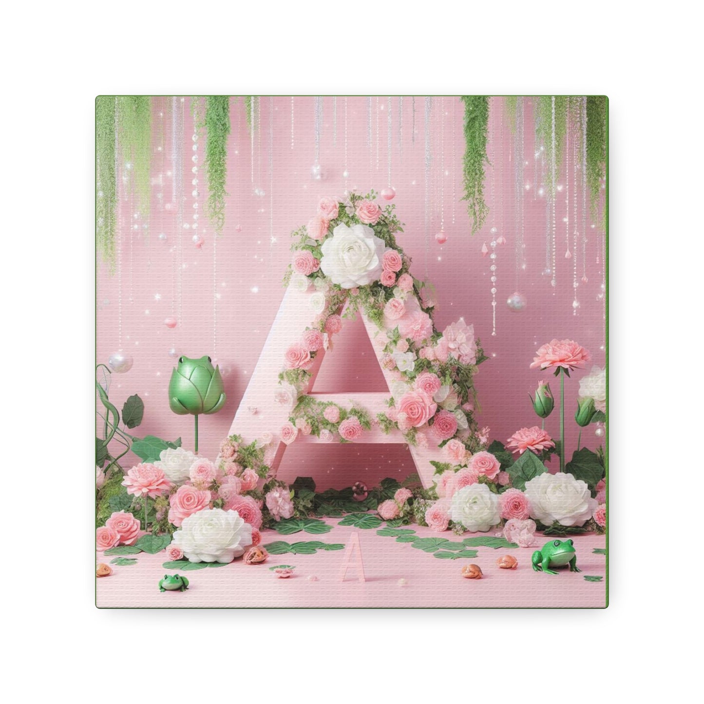 Pink A Polyester Canvas