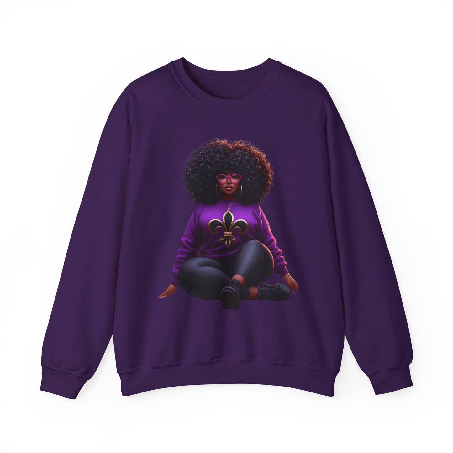 LA Girl Unisex Heavy Blend™ Crewneck Sweatshirt