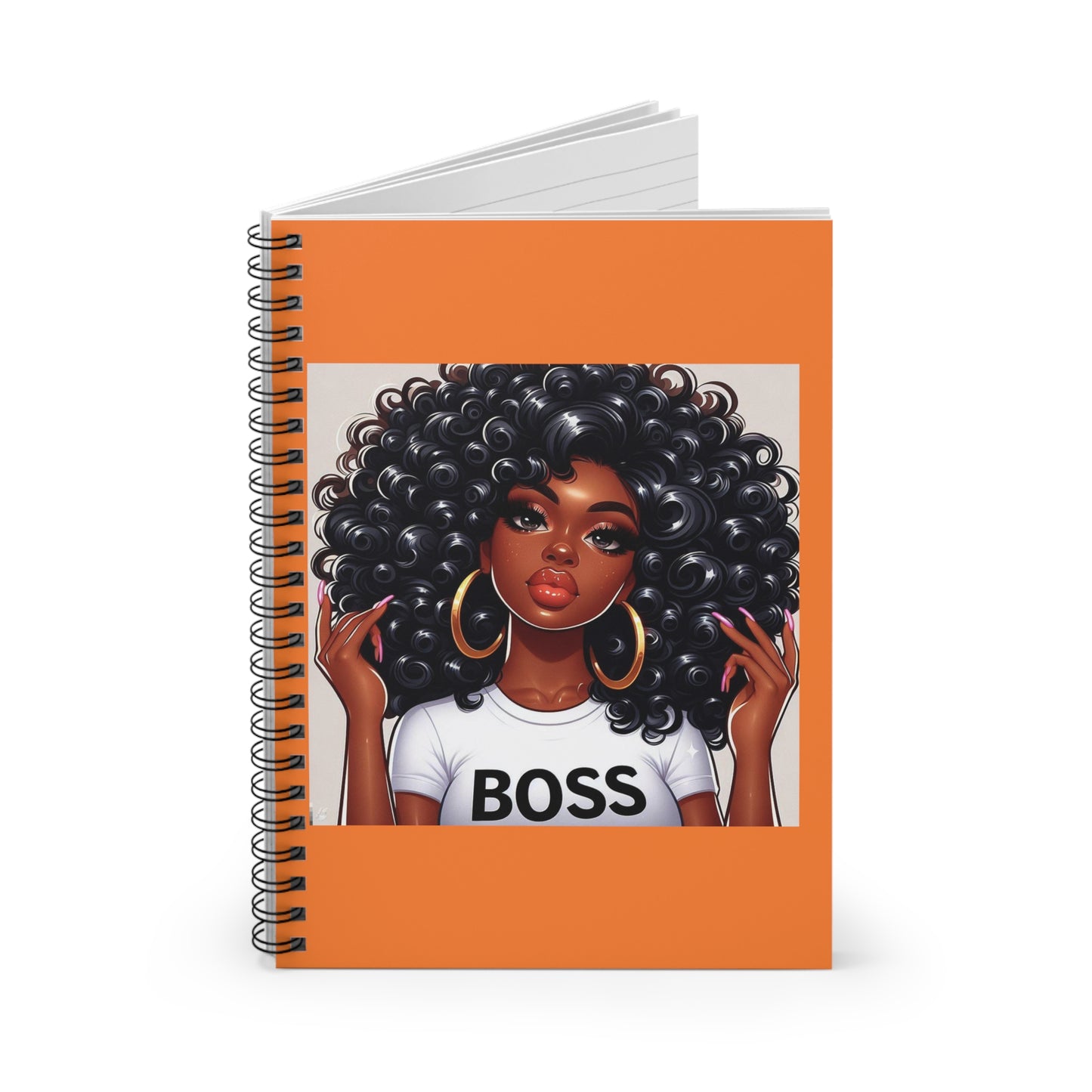 Boss Lady Spiral Notebook - Ruled Line
