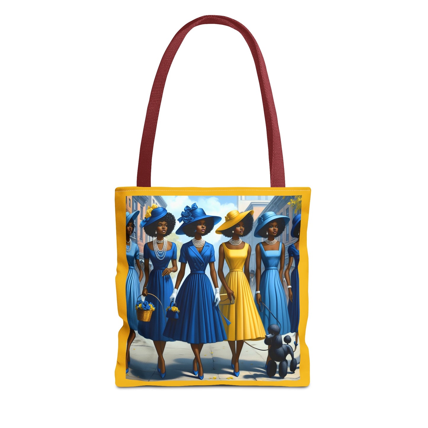 Pretty Poodles Tote Bag (AOP)