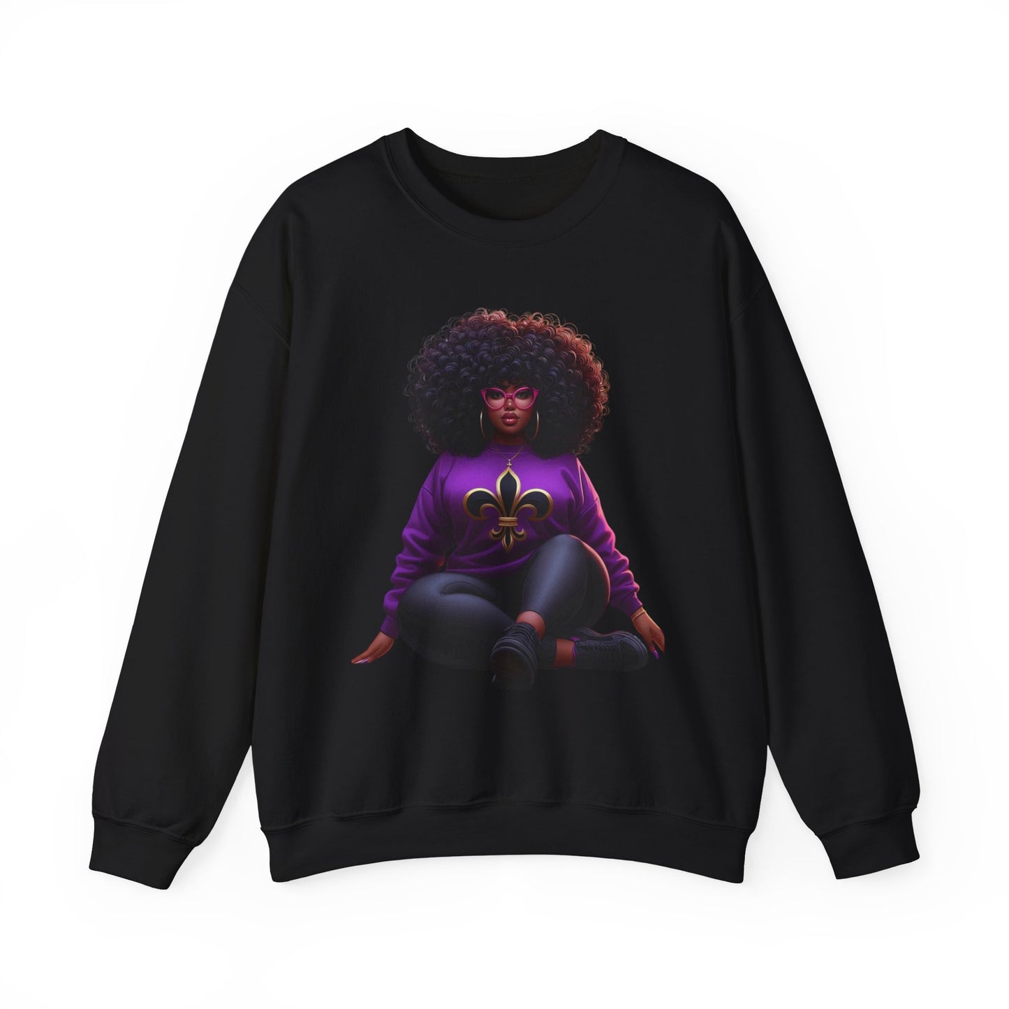 LA Girl Unisex Heavy Blend™ Crewneck Sweatshirt