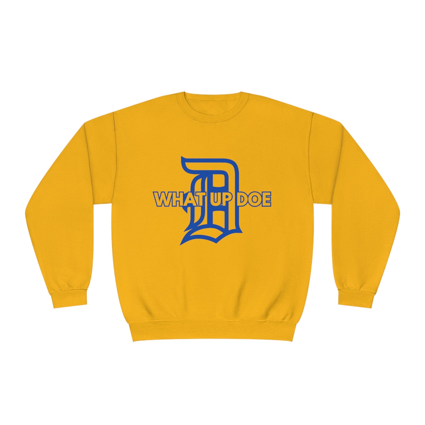 Royal Blue What Up Doe Unisex NuBlend® Crewneck Sweatshirt