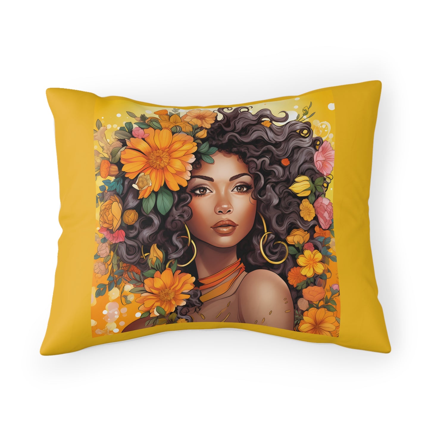 BGM Yellow Pillow Sham
