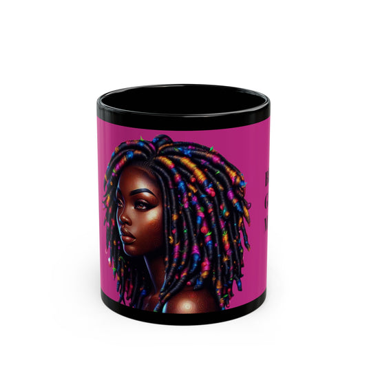 Pink BGM Black Mug (11oz, 15oz)