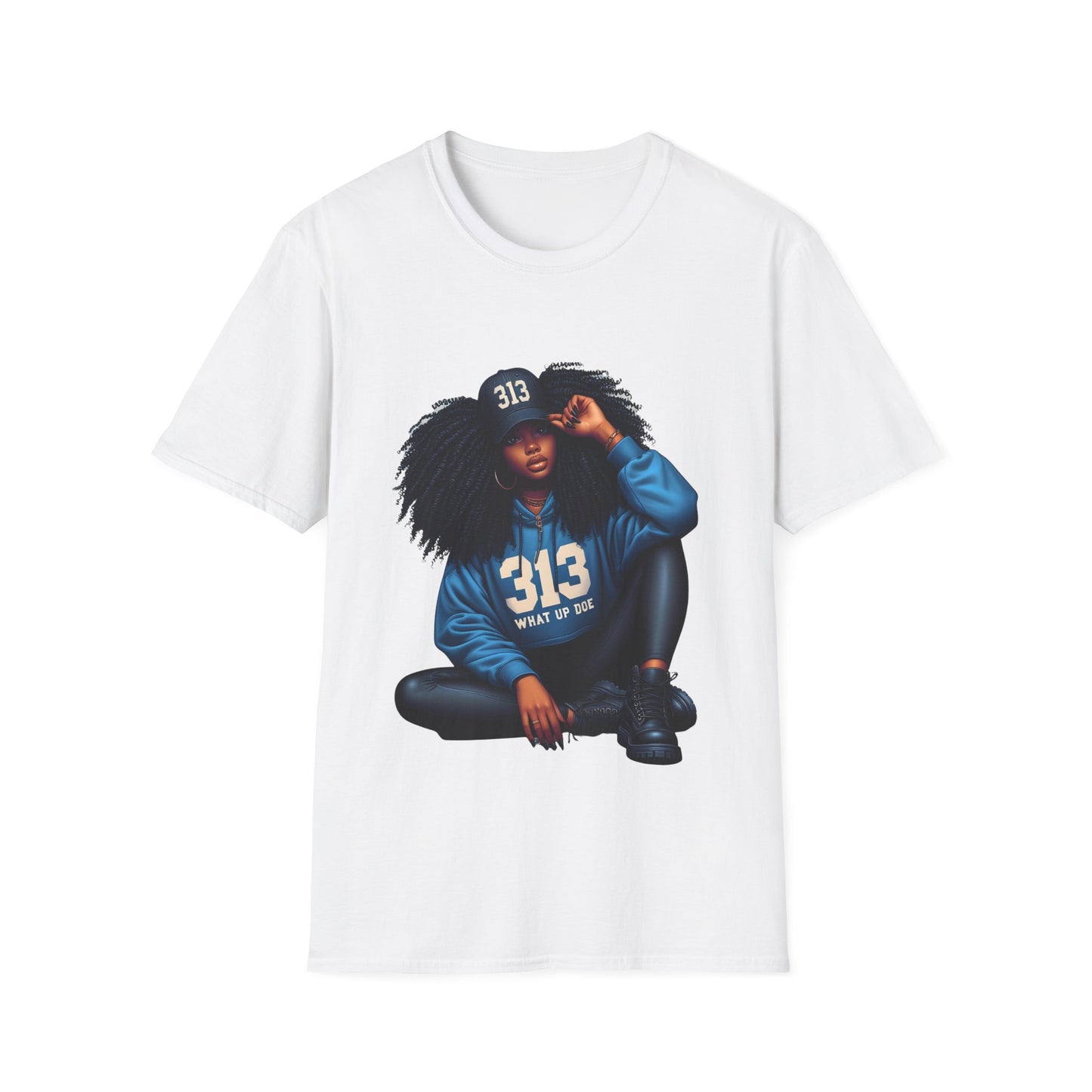 Detroit Girl Unisex Softstyle T-Shirt