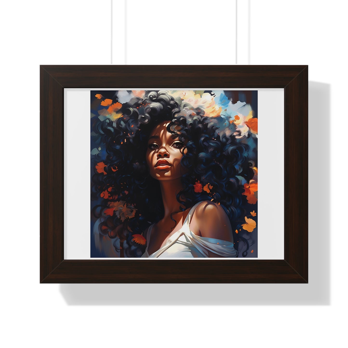 BGM Glowing Framed Horizontal Poster