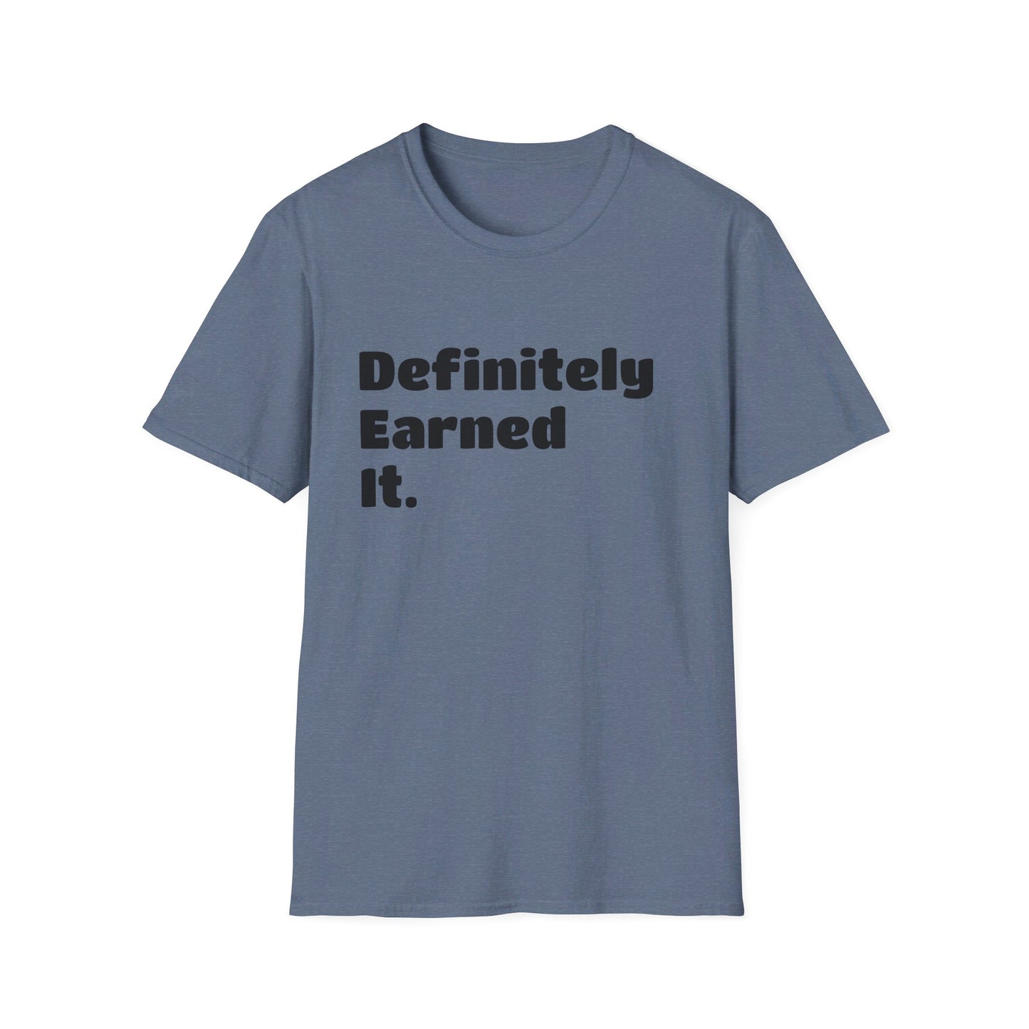 D.E.I Unisex Softstyle T-Shirt with Black Text