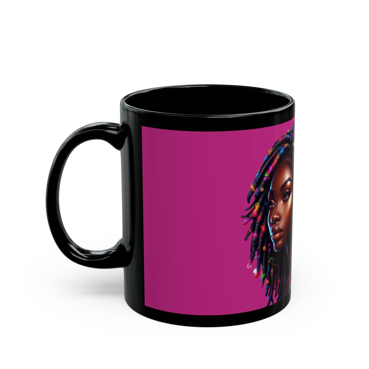 Pink BGM Black Mug (11oz, 15oz)