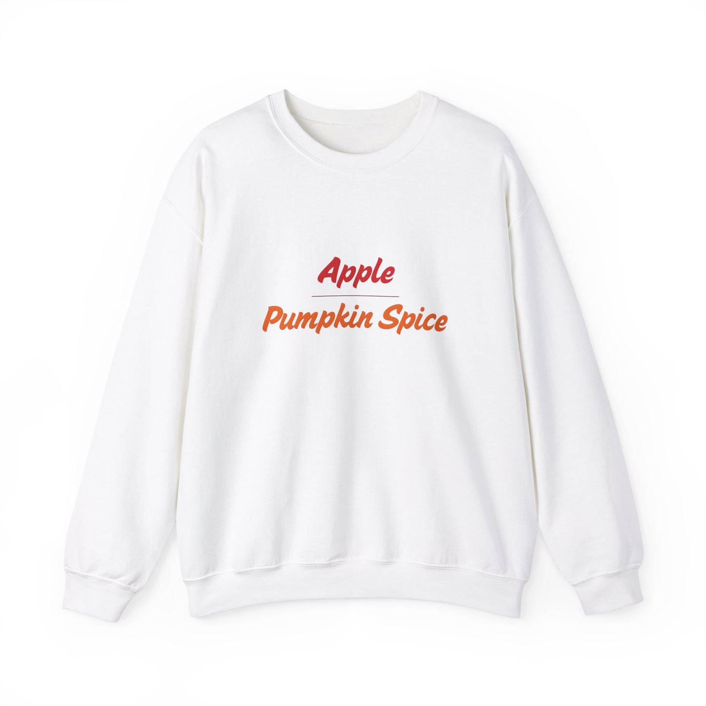 Apple over Pumpkin Spice Unisex Heavy Blend™ Crewneck Sweatshirt