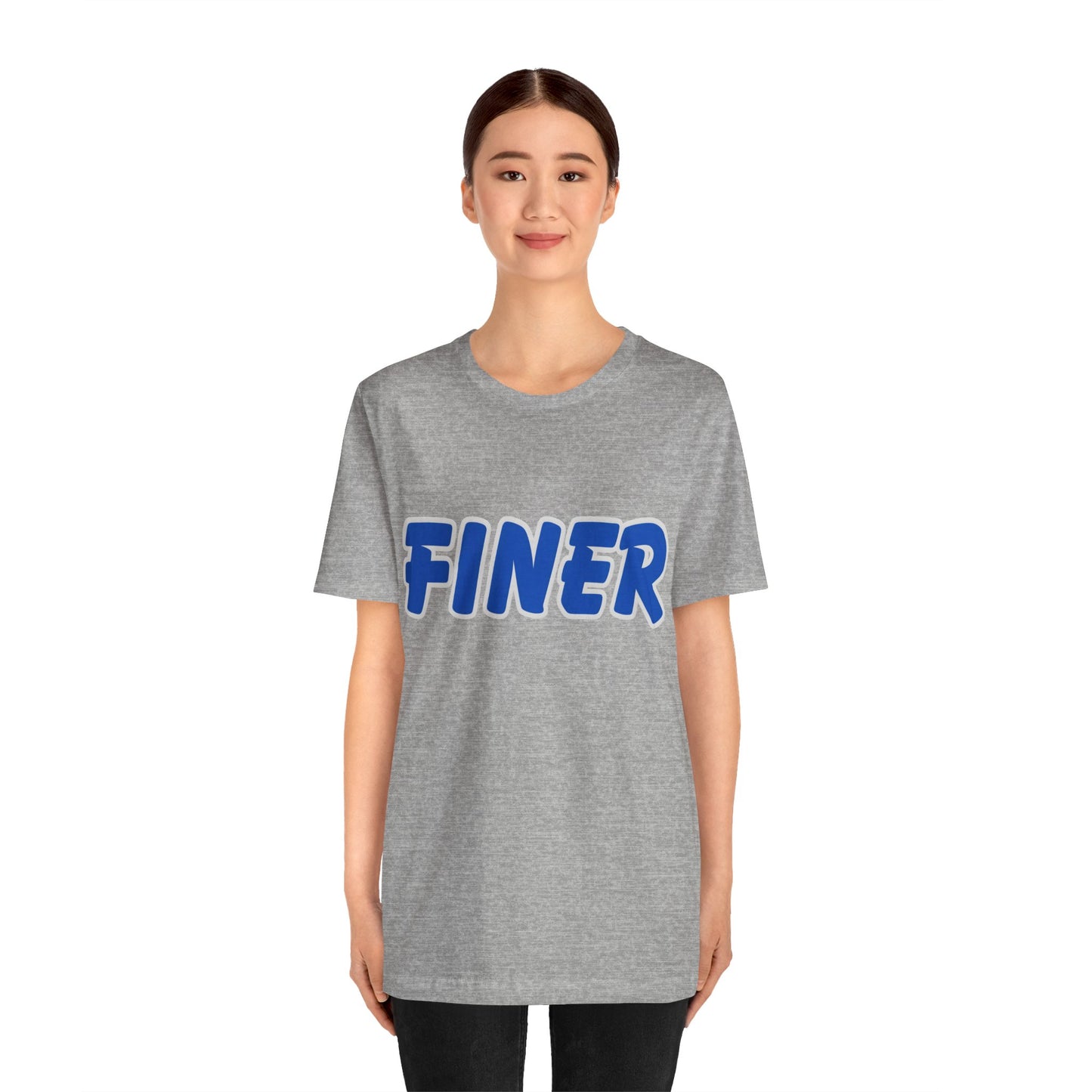 Finer Unisex Jersey Short Sleeve Tee