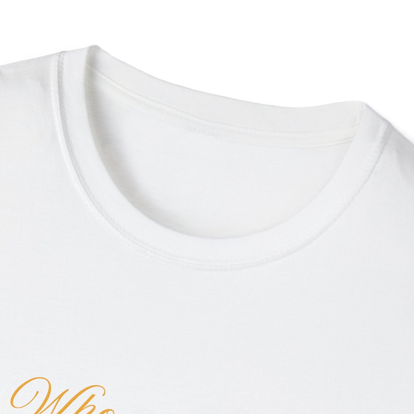 Who Made the Mac & Cheese Unisex Softstyle T-Shirt