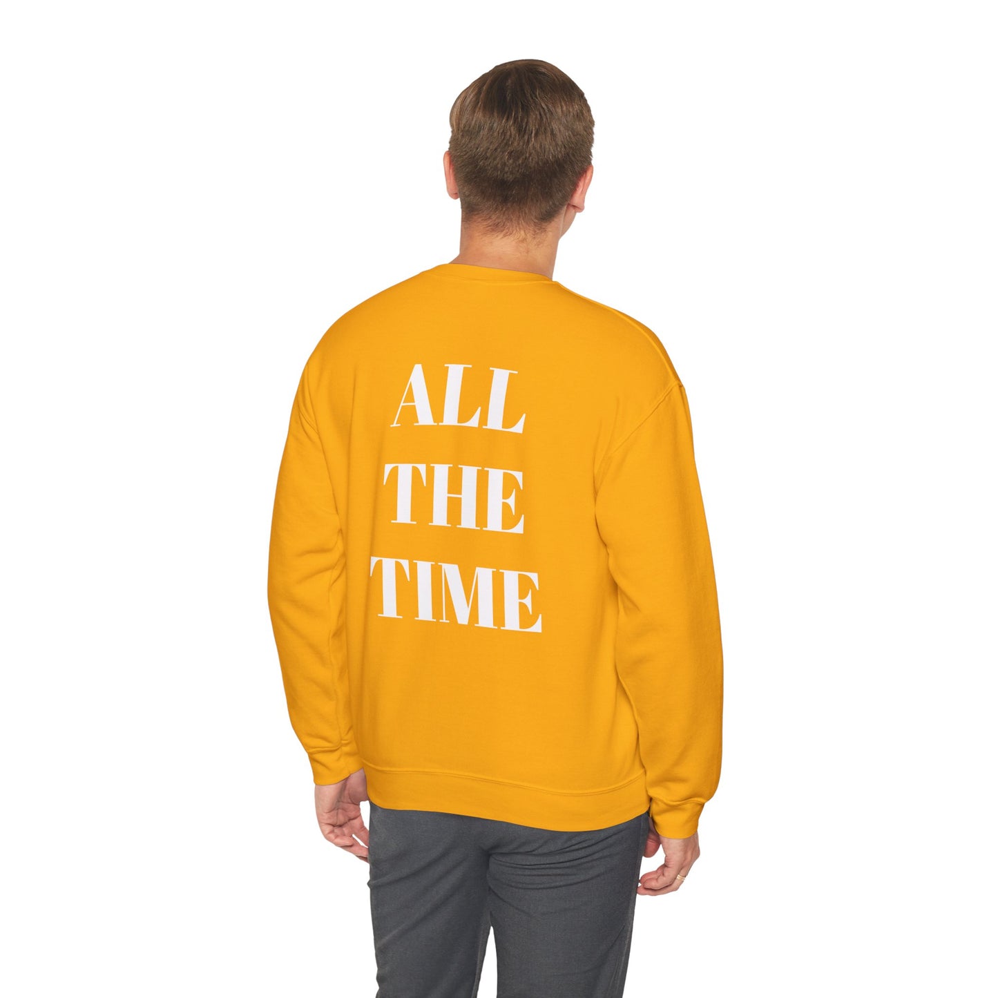God is Good, All the Time Faith-Inspired Crewneck Sweatshirt