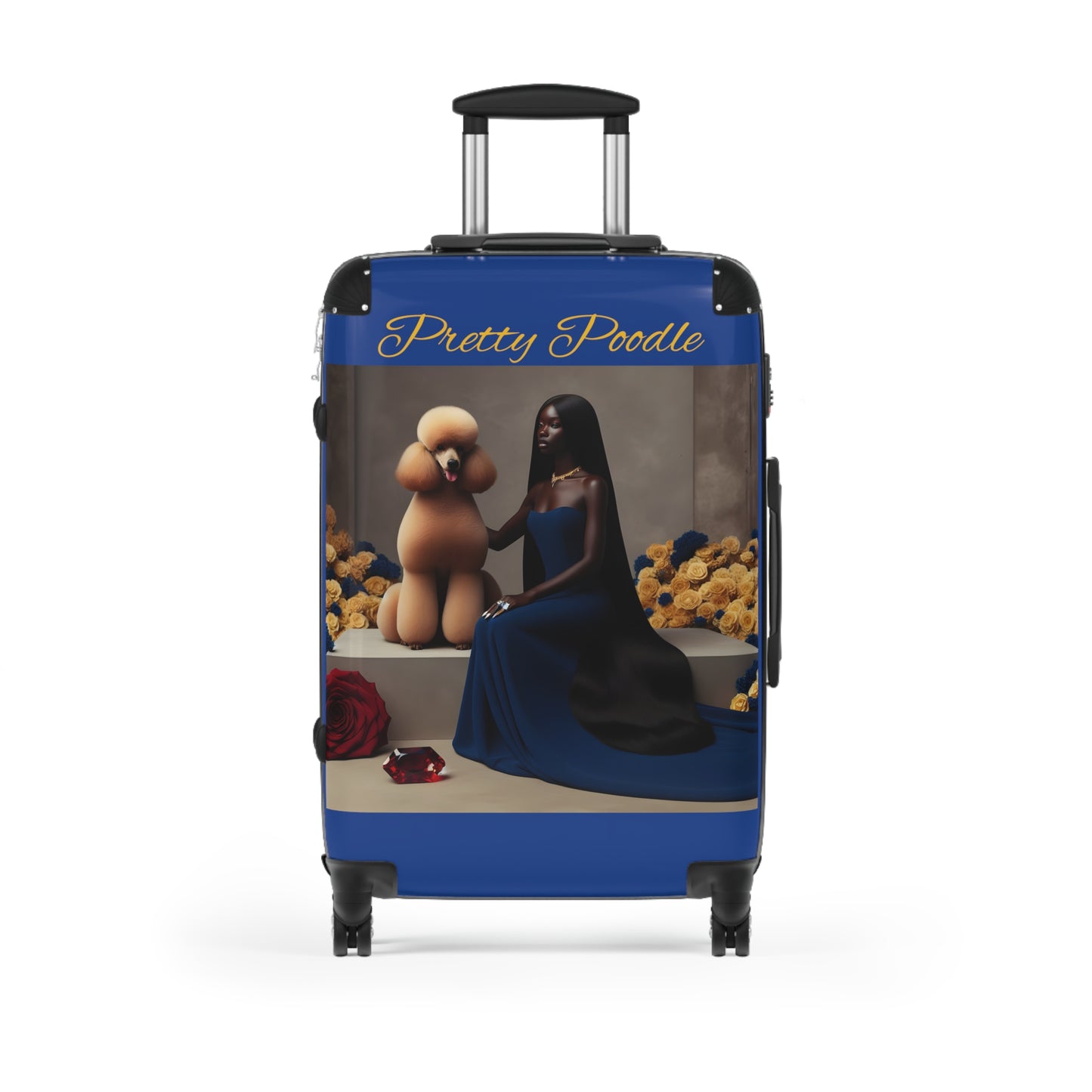 Pretty Poodle Suitcase