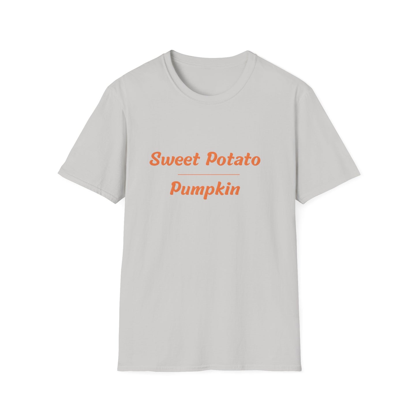 Sweet Potato over Pumpkin Unisex Softstyle T-Shirt