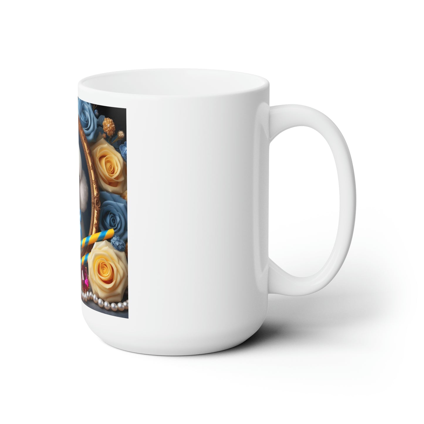 Poodle Ceramic Mug 15oz