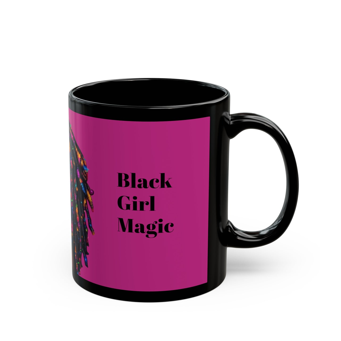 Pink BGM Black Mug (11oz, 15oz)